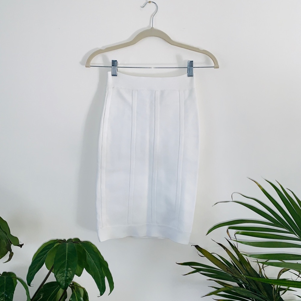 White skirt by BCBG